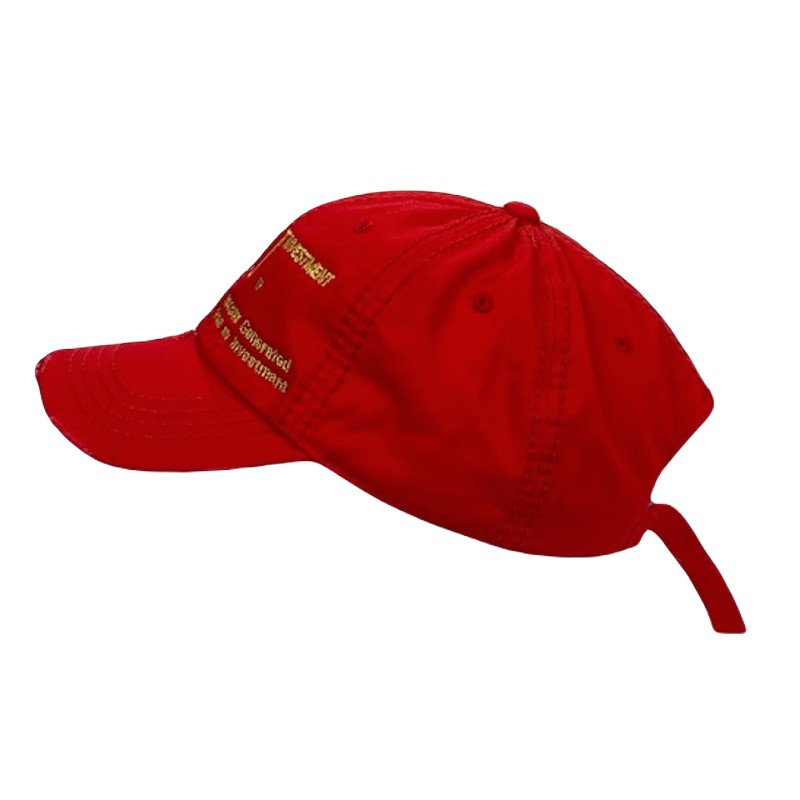 Red Distressed R.O.I hat
