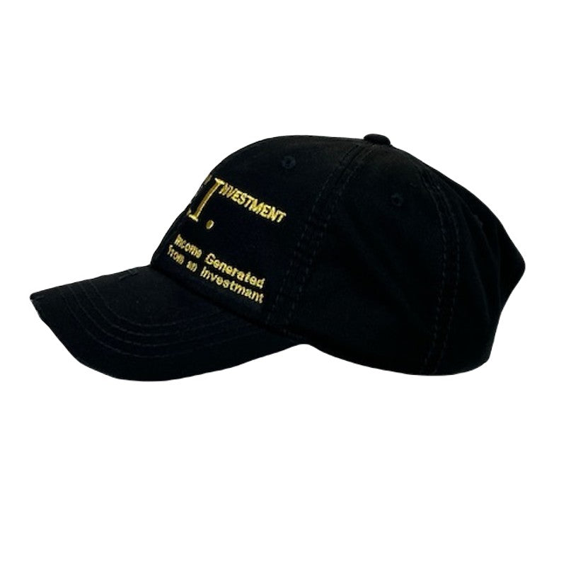Black Distressed R.O.I hat